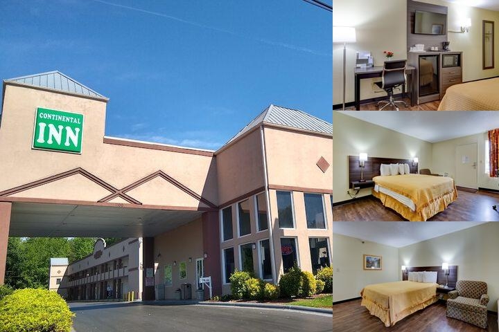 Continental Inn Charlotte photo collage