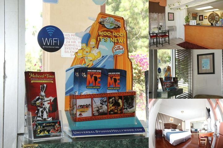 Anaheim Maingate Inn photo collage