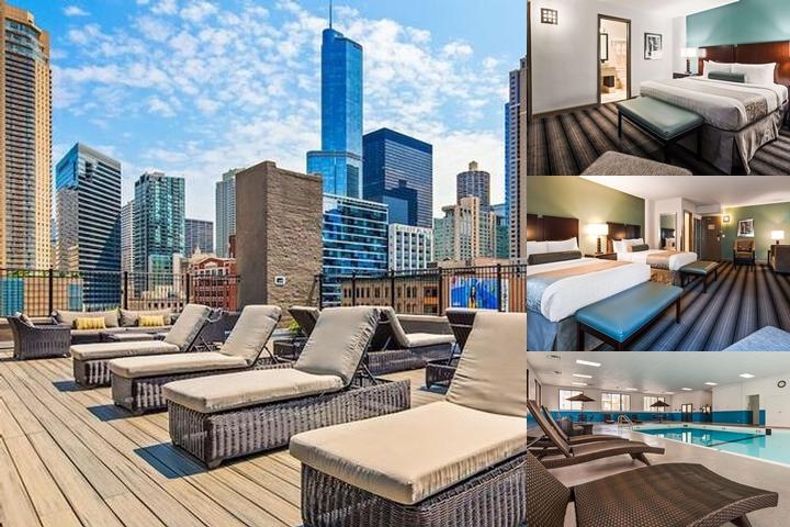 Best Western River North Hotel photo collage