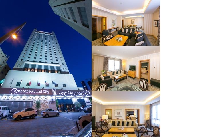 Millennium Central Kuwait Downtown photo collage
