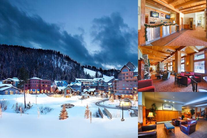 Zephyr Mountain Lodge photo collage
