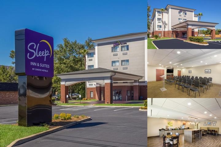 Sleep Inn & Suites North Mobile Saraland photo collage