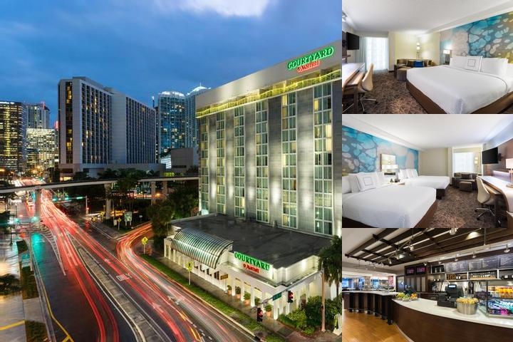 Courtyard by Marriott Miami Downtown / Brickell Area photo collage