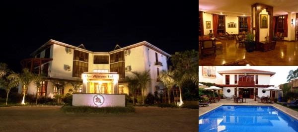 The African Tulip Hotel photo collage
