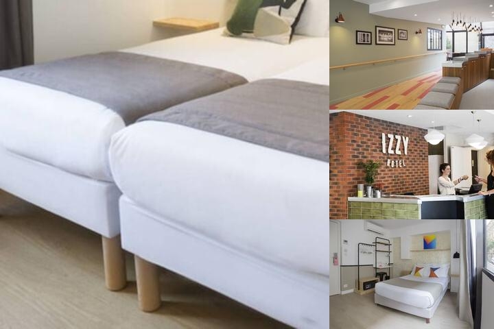 Hotel Izzy photo collage