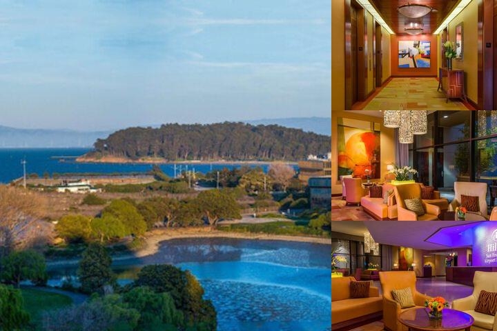 Hilton San Francisco Airport Bayfront photo collage