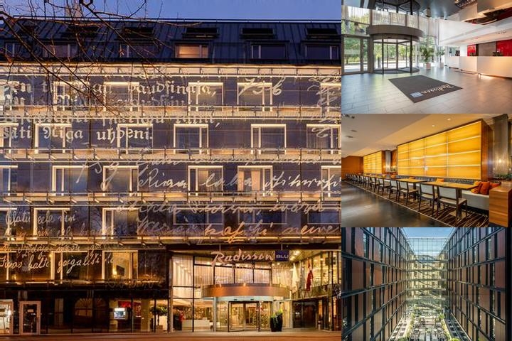 Radisson Blu Elizabete Hotel photo collage