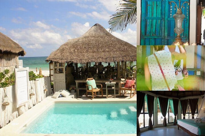 Punta Piedra Beach Posada photo collage