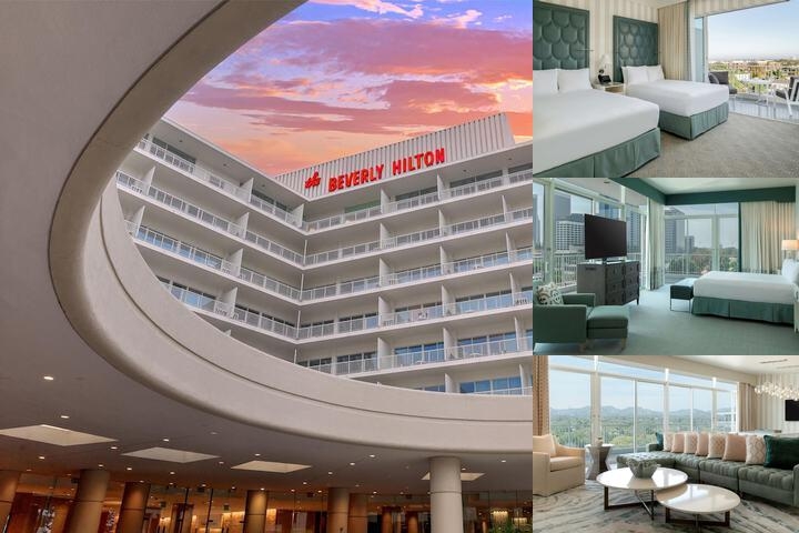 The Beverly Hilton photo collage