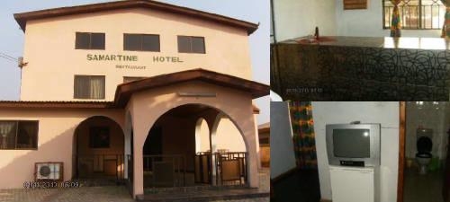 Samartine Hotel photo collage