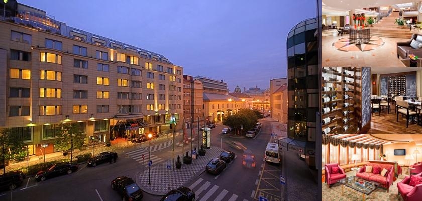 Prague Marriott Hotel photo collage