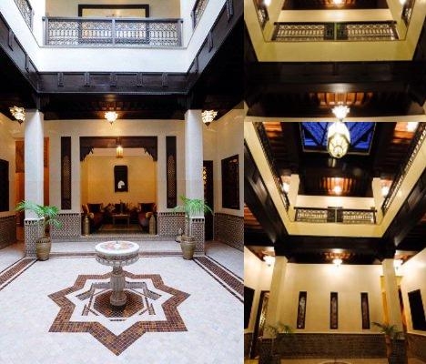 Riad Bahia Salam photo collage