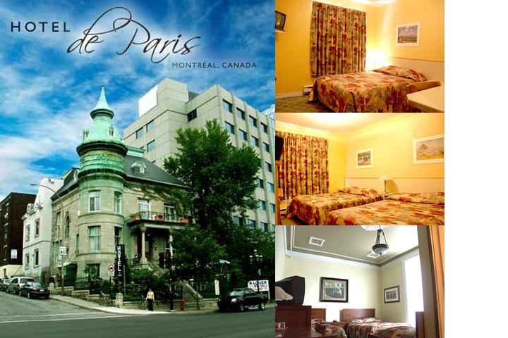 Hotel De Paris photo collage
