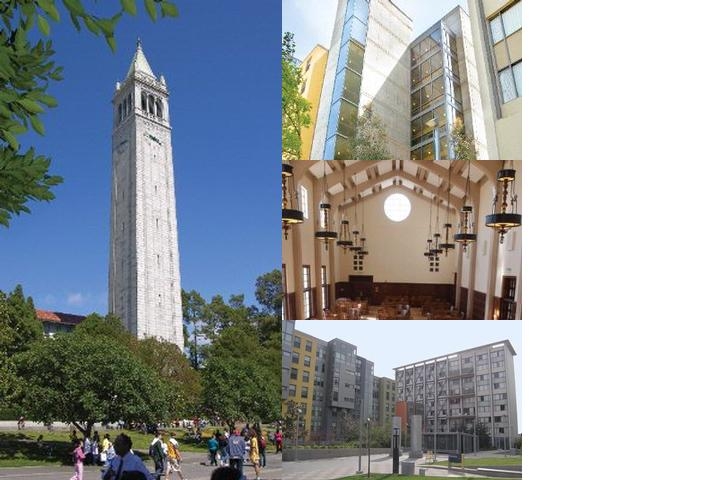 University of California Berkeley photo collage