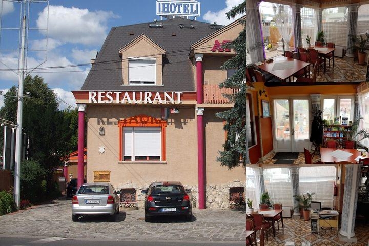 Attila Hotel Budapest photo collage
