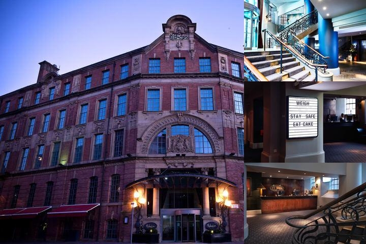 Malmaison Leeds photo collage