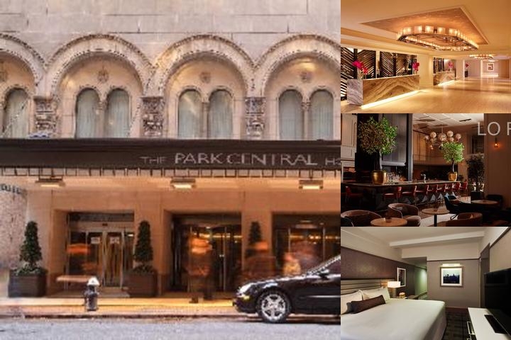 Park Central Hotel New York photo collage