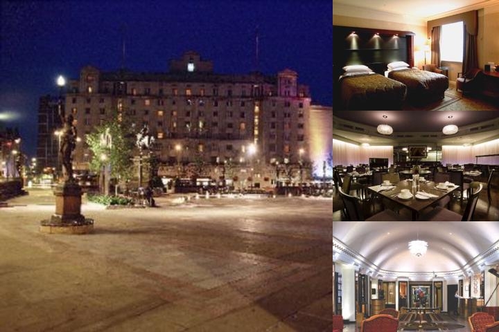 The Queens Hotel photo collage