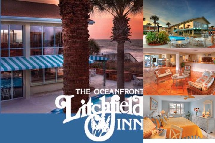 The Oceanfront Litchfield Inn photo collage