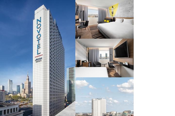 Novotel Warszawa Centrum photo collage