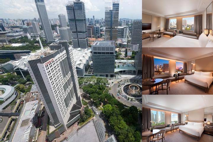 Conrad Singapore Marina Bay photo collage