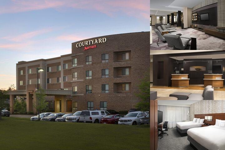 Courtyard Lufkin photo collage