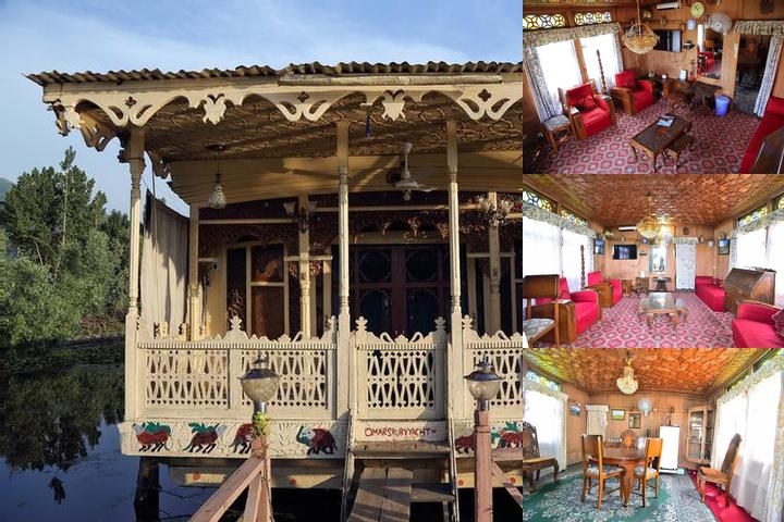 Houseboat Zaindari Palace photo collage