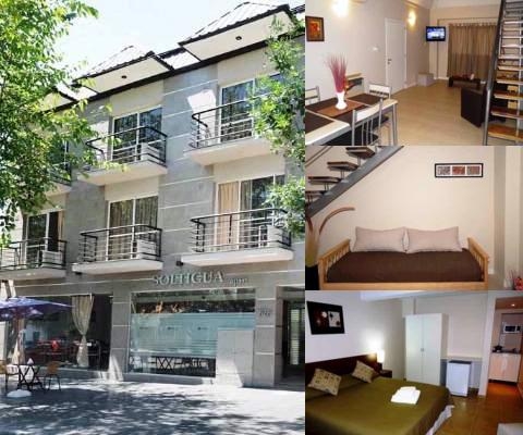 Soltigua Apart Hotel Mendoza photo collage