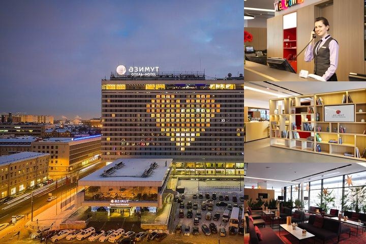 AZIMUT Hotel St Petersburg photo collage