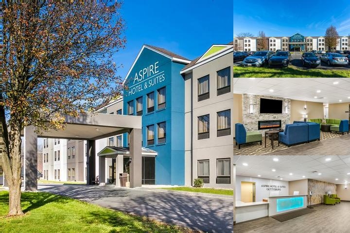 Aspire Gettysburg Hotel photo collage