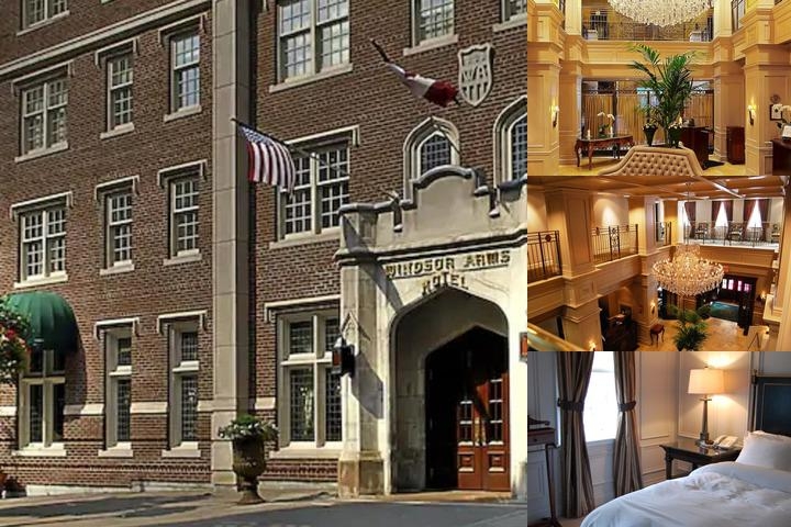Windsor Arms Hotel photo collage