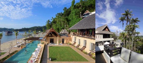 Gaya Island Resort photo collage