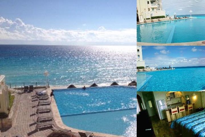 Cancun Plaza Condo Mexico photo collage