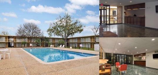 University Inn College Station photo collage