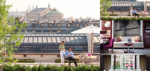 Mandarin Oriental, Paris photo collage