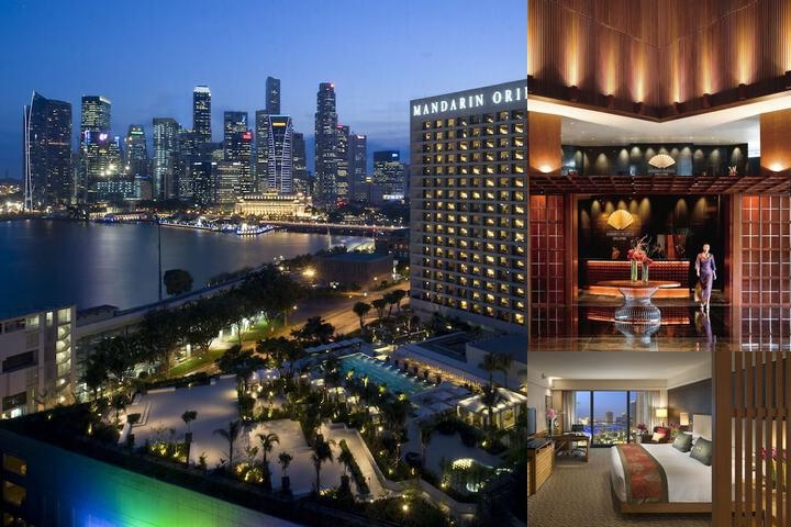 Mandarin Oriental, Singapore photo collage