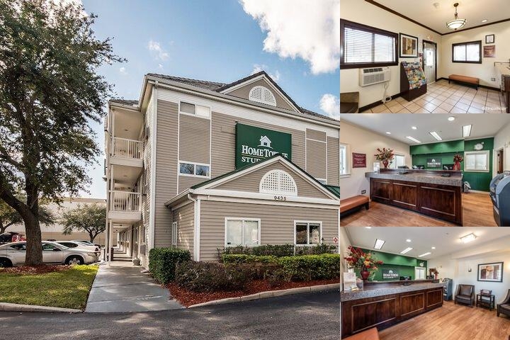 HomeTowne Studios by Red Roof Orlando South photo collage