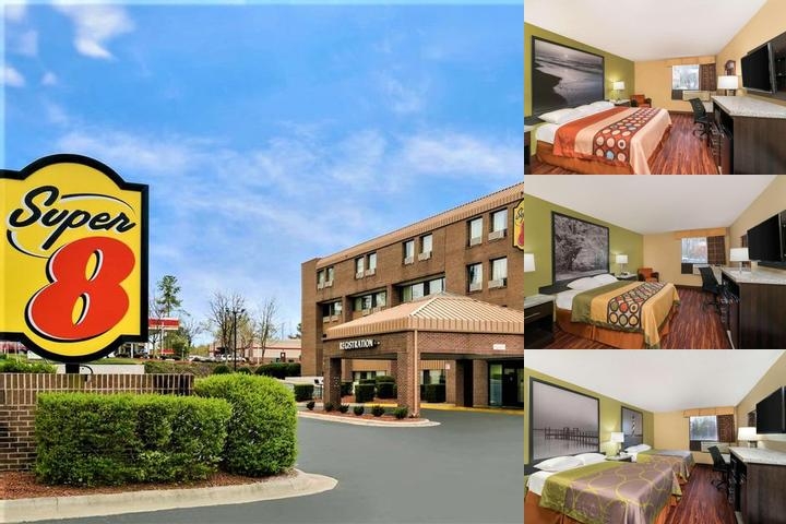 Super 8 by Wyndham Raleigh North East photo collage