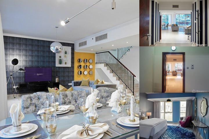 Dream Inn Dubai Duplex Marina Quays photo collage