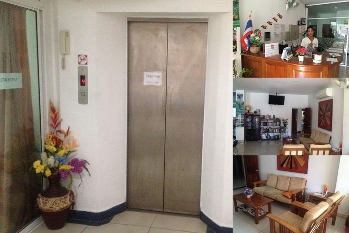 Jomtien Hostel photo collage
