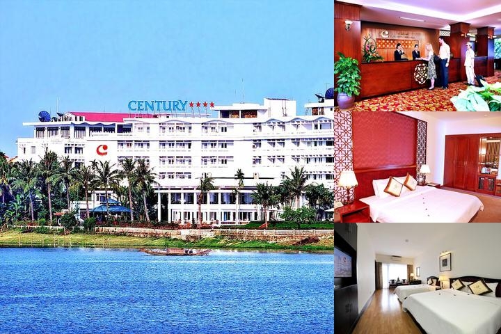 Century Riverside Hotel Hue photo collage