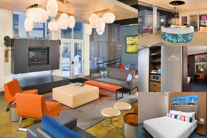 Aloft Beachwood photo collage