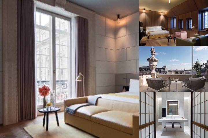 Hotel Cafe Royal, London photo collage