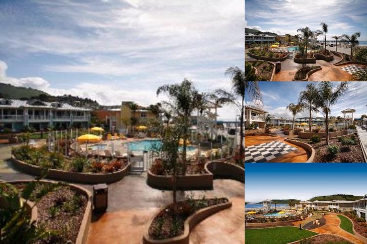 Avila Beach House photo collage