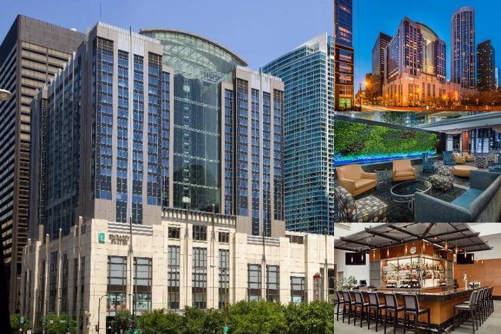 Embassy Suites Chicago Downtown Magnificent Mile photo collage