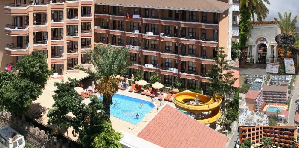 Fatih Hotel Kleopatra photo collage
