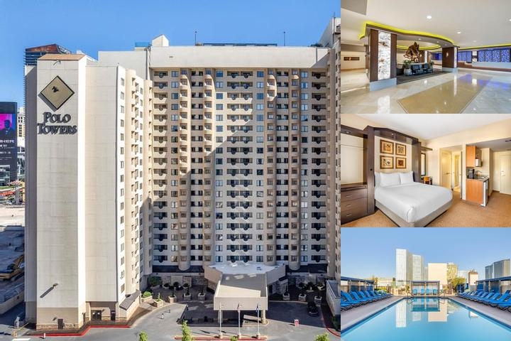 Hilton Vacation Club Polo Towers Las Vegas photo collage
