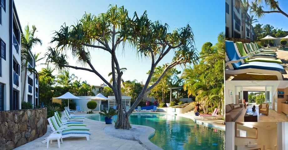 Noosa Blue Resort photo collage