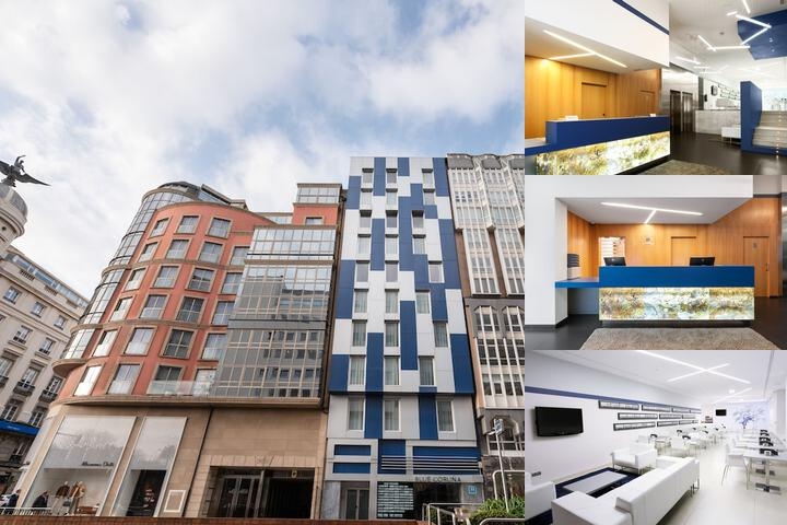 Eurostars Blue Coruña photo collage
