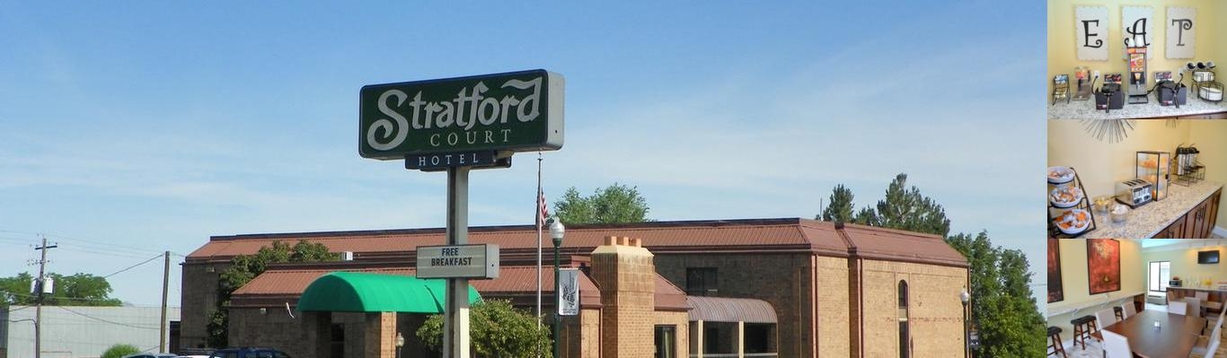 Stratford Court Hotel photo collage